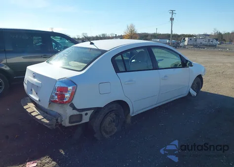 2008 Nissan Sentra 2.0 из США, поврежденный, VIN 3N1AB61EX8L661421